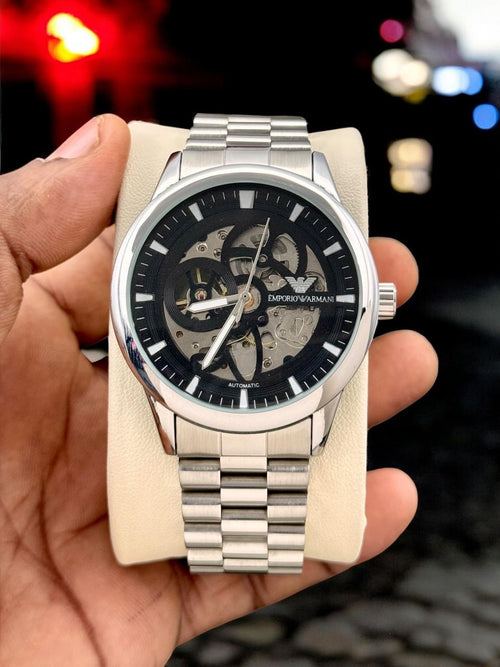 Armani Exchange Skeleton Automatic