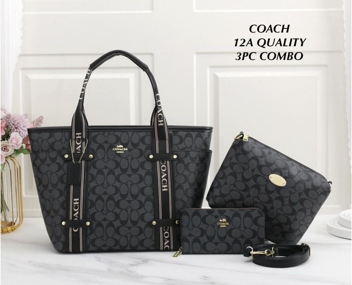Coach 3Piece Handbag