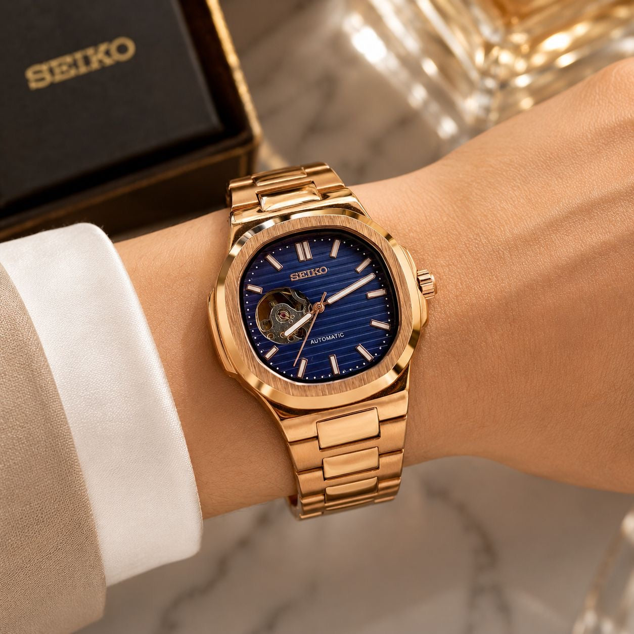 Seiko Nautilus Open Heart