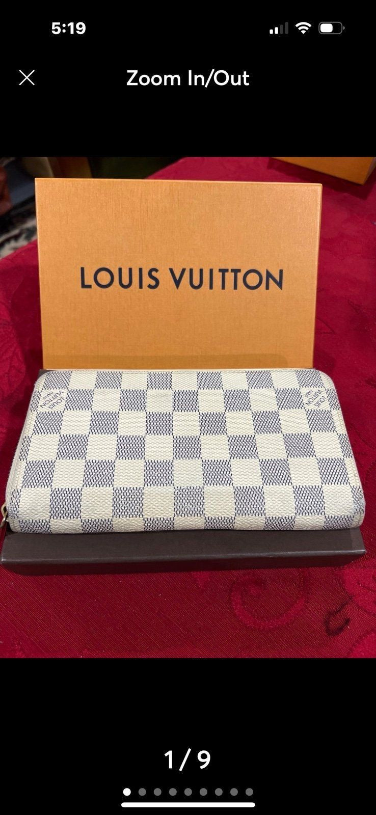 Louis Vuitton Double Zipper Wallet
