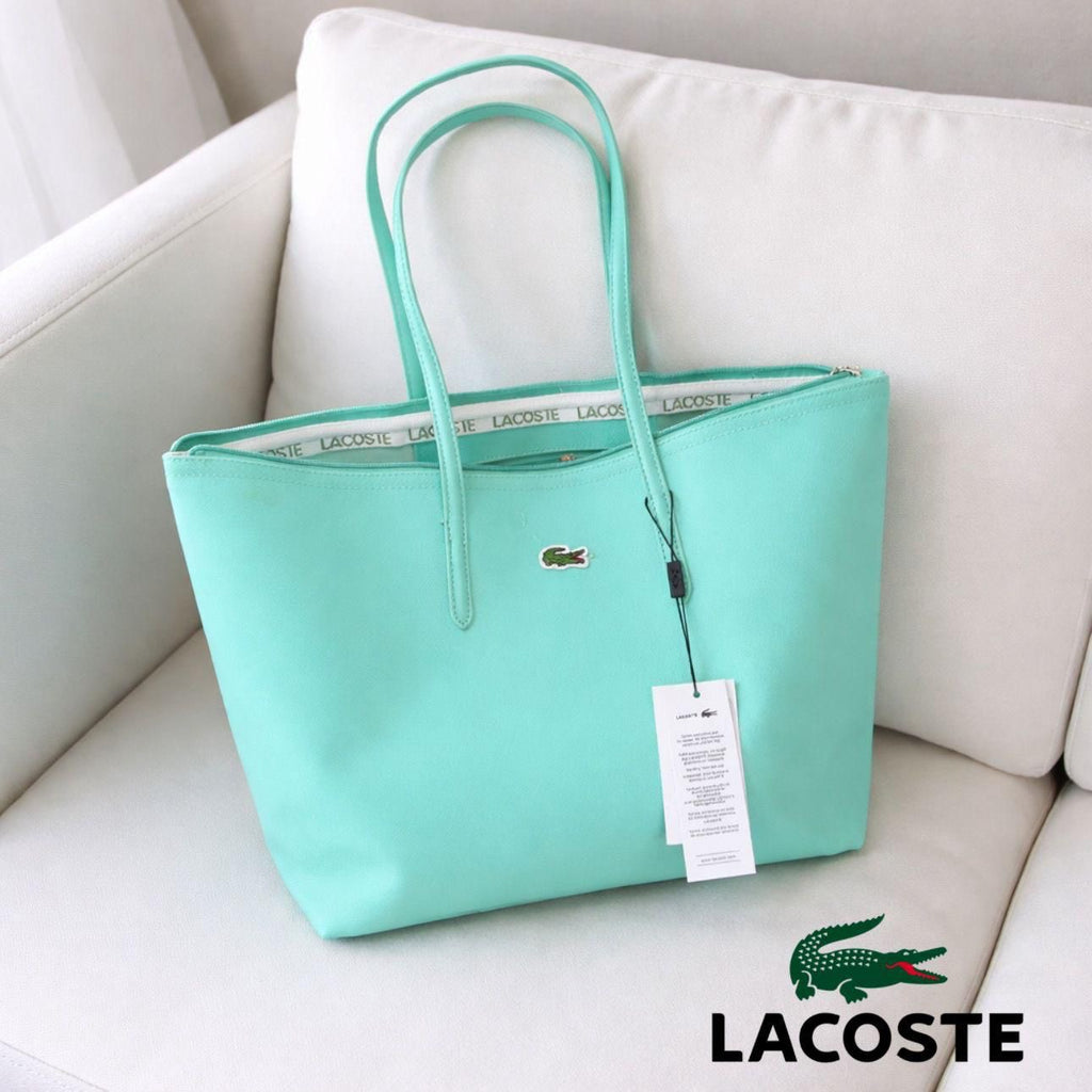 Lacoste Large Zip Tote Bag