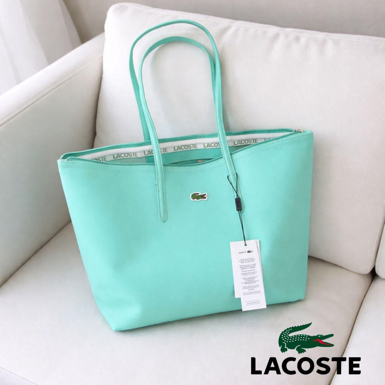Lacoste Large Zip Tote Bag