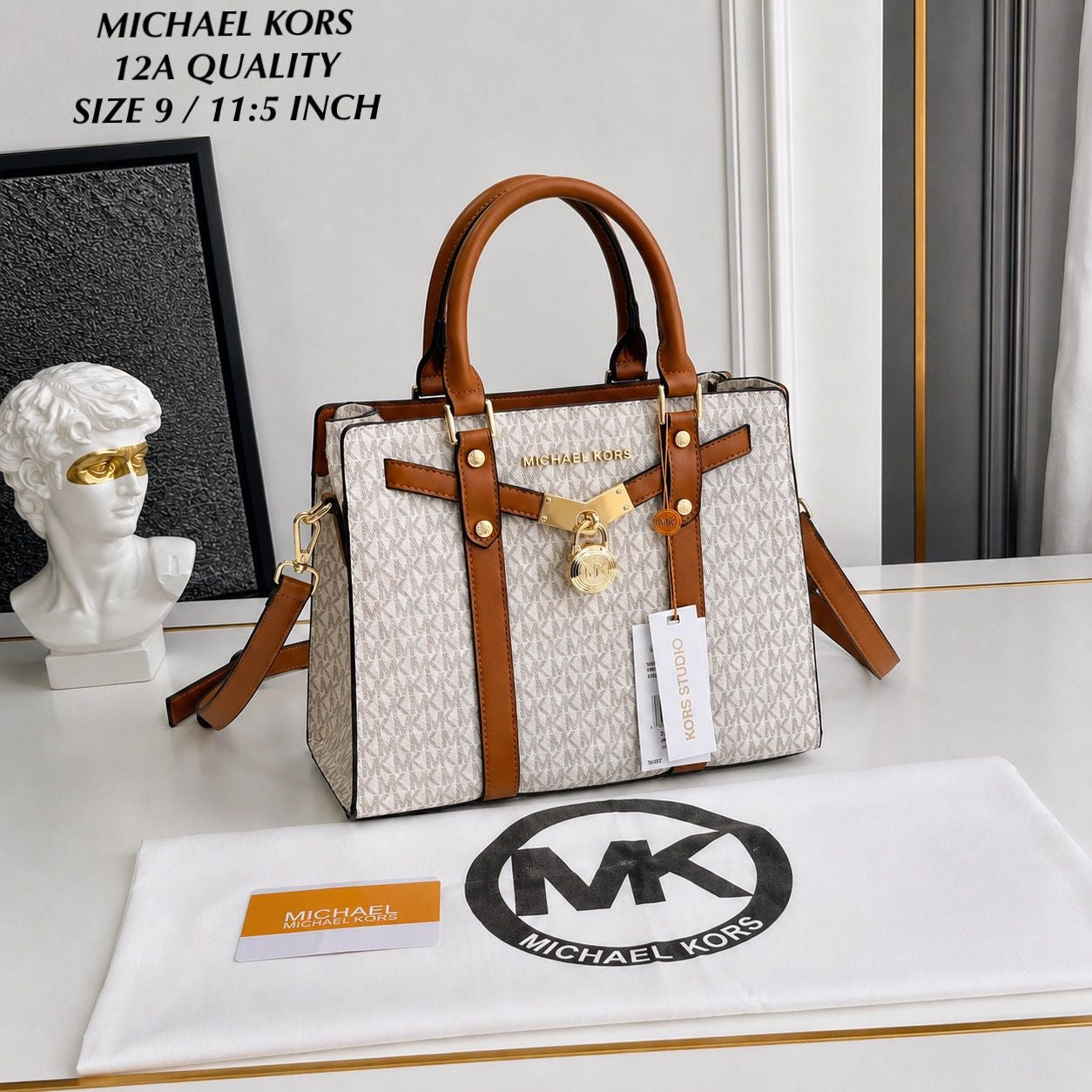 Michael Kors Nouveau Hamilton Large Satchel