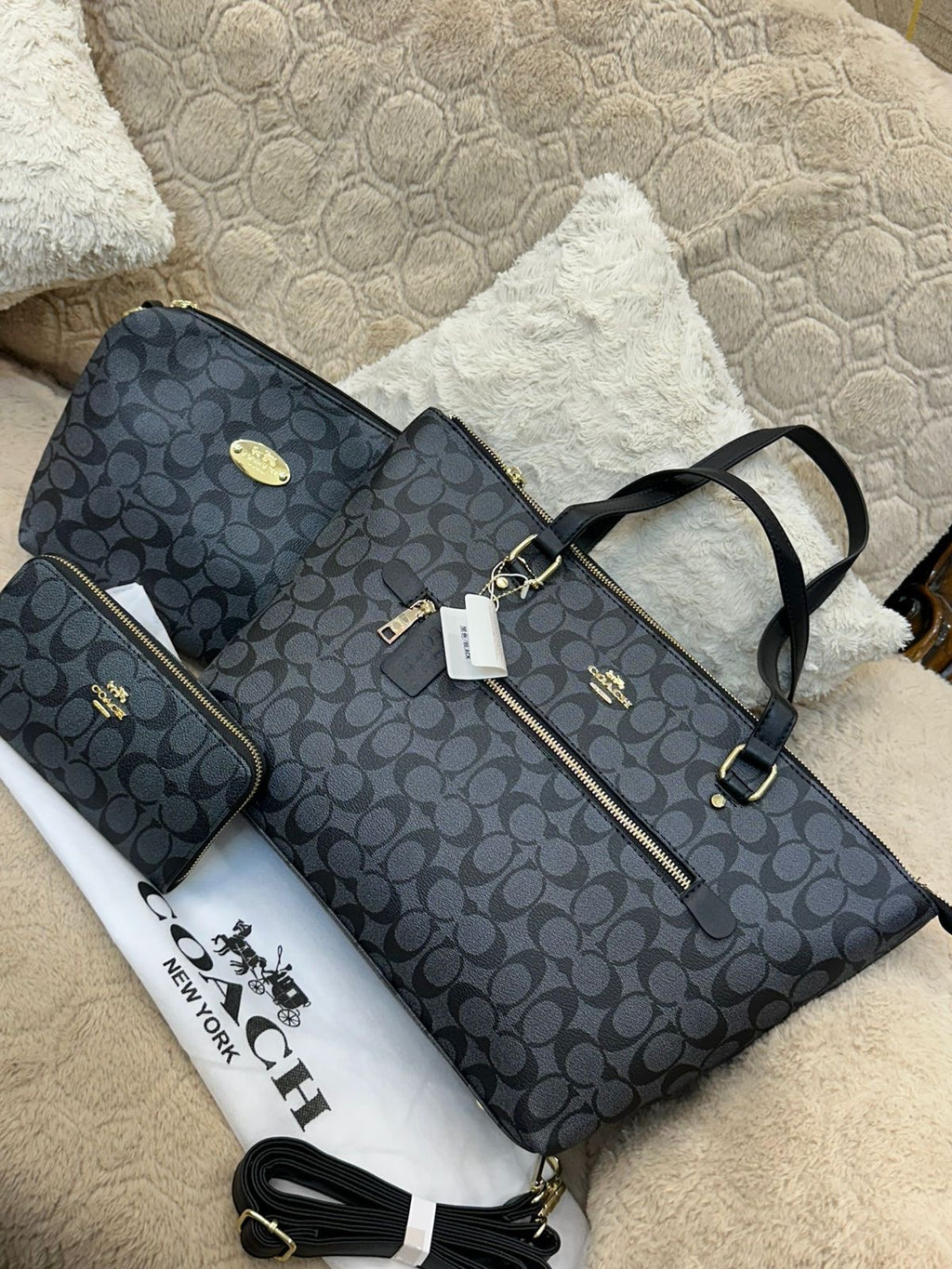 Coach 3pc Combo Bag
