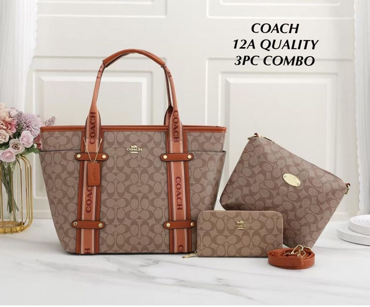 Coach 3Piece Handbag