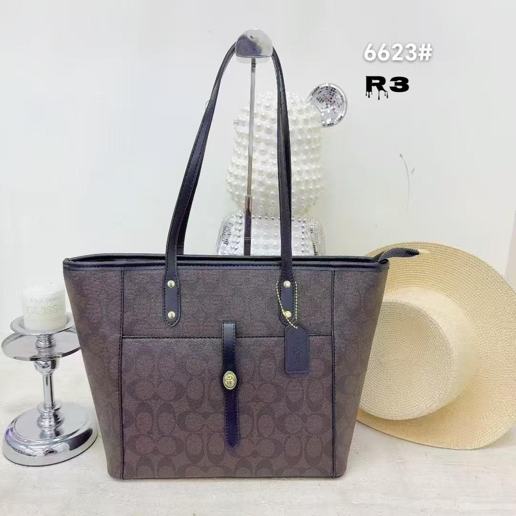 Coach Front Pocket Tote Bag