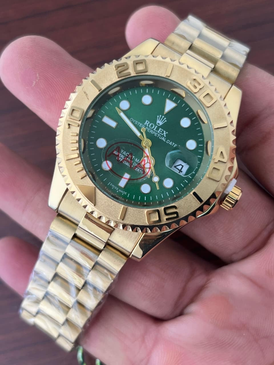 Rolex GMT II Ever gold silver
