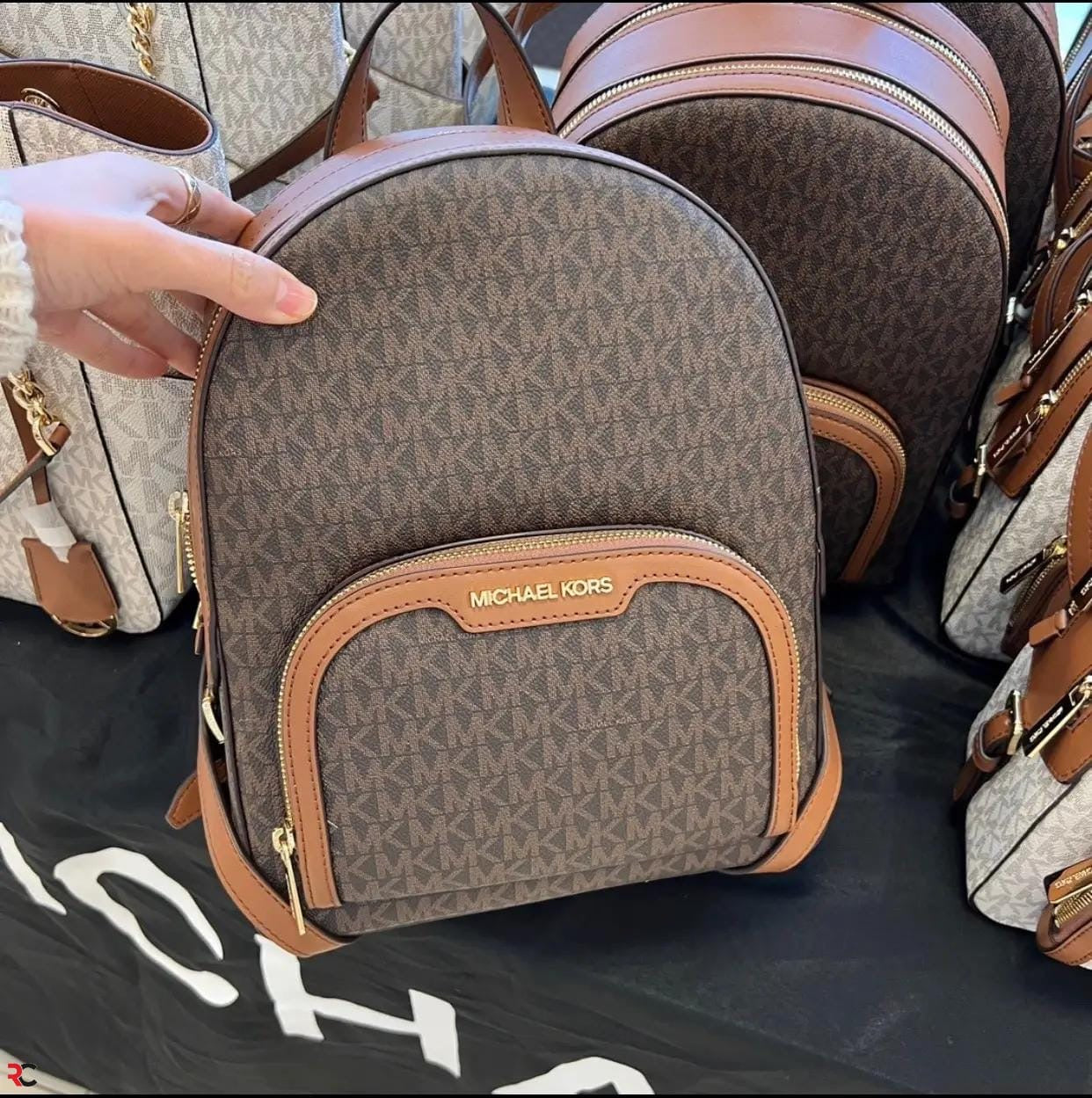 Michael Kors Jaycee Medium Logo Backpack