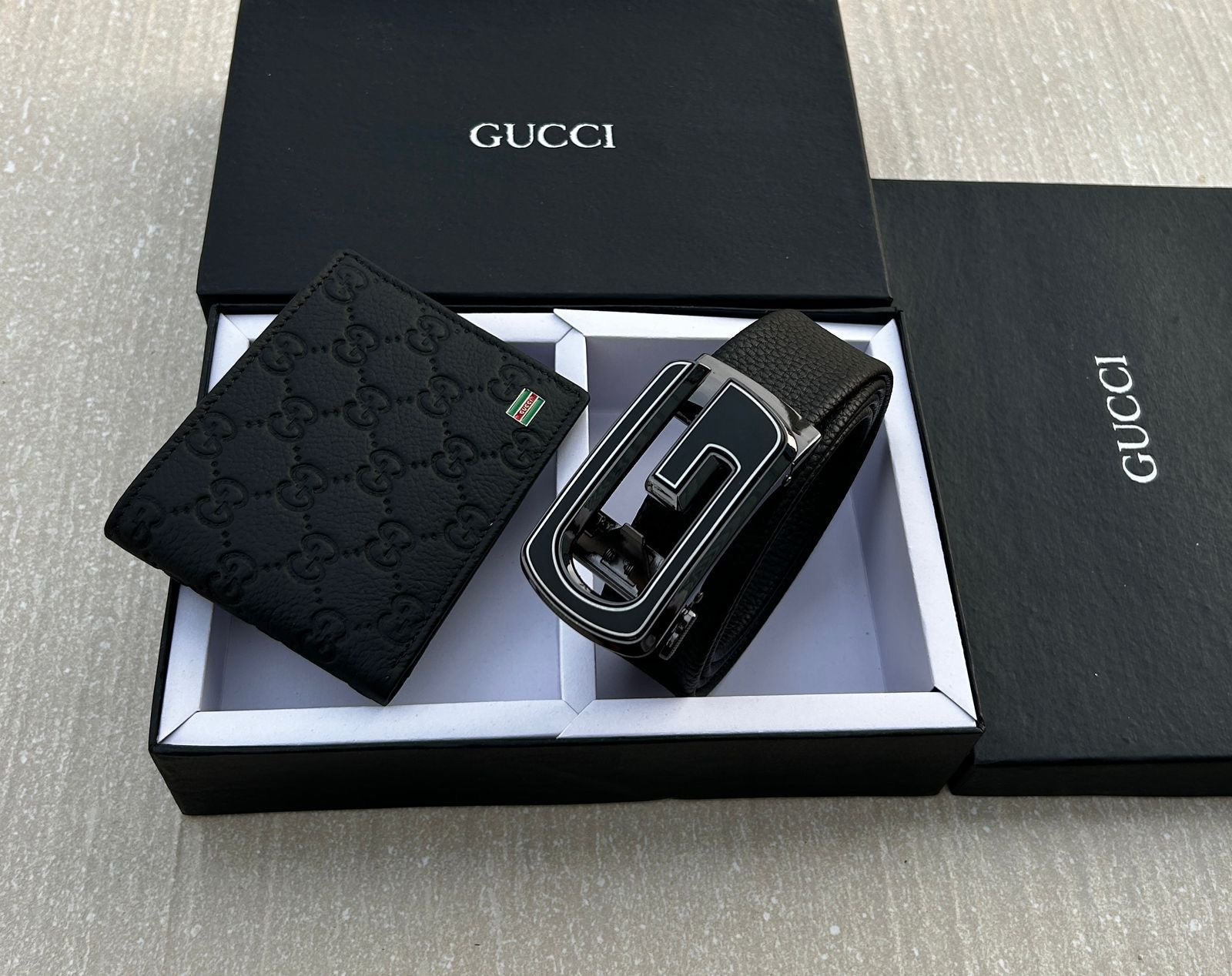 Gucci Wallet & Belt Combo