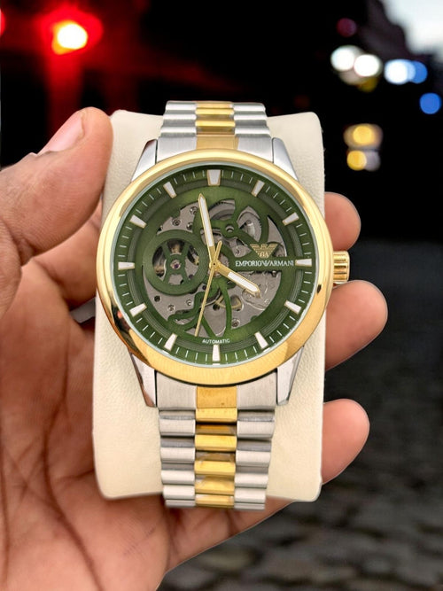Armani Exchange Skeleton Automatic