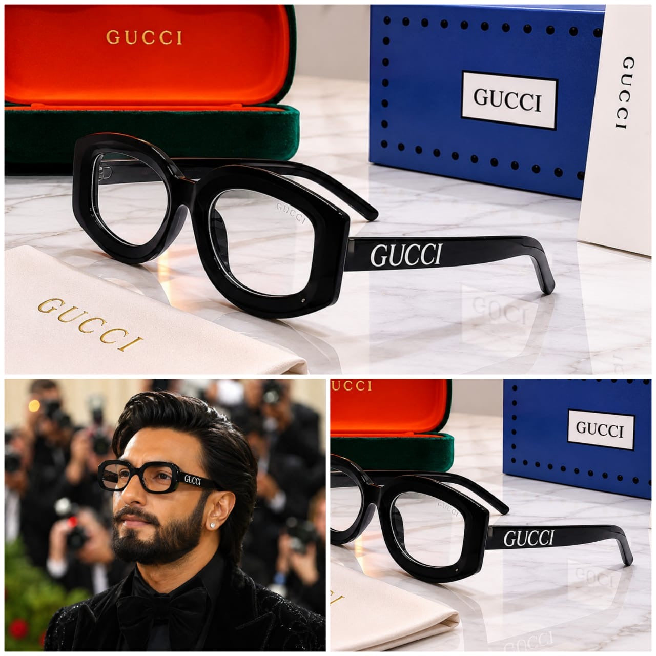 Gucci Unisex Sunglasses/Frame