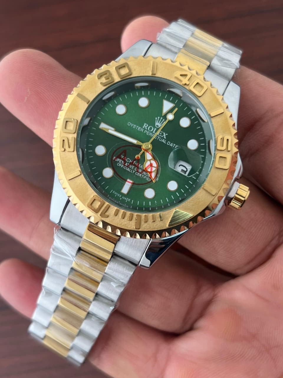 Rolex GMT II Ever gold silver