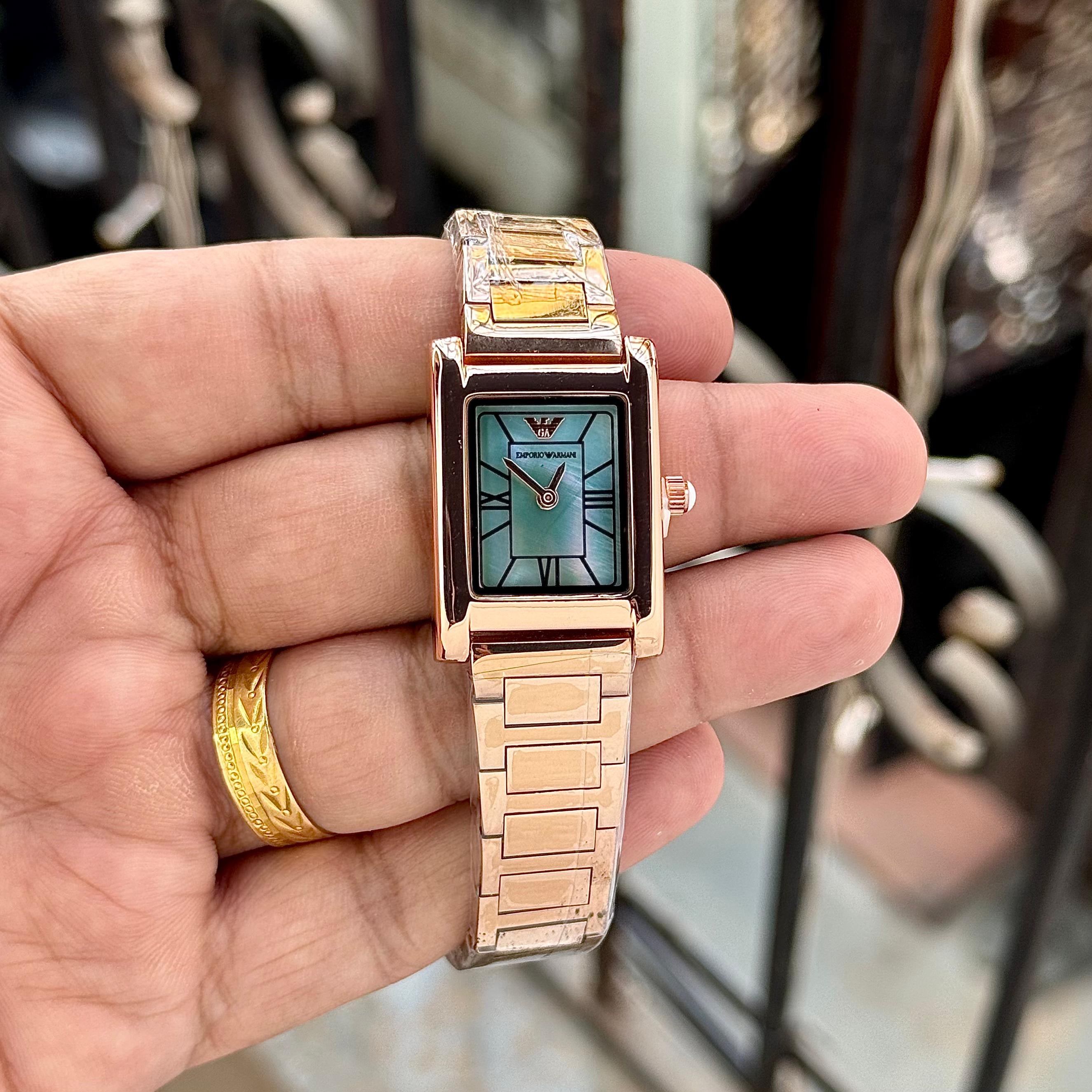 Emporio Armani Classic Rectangular