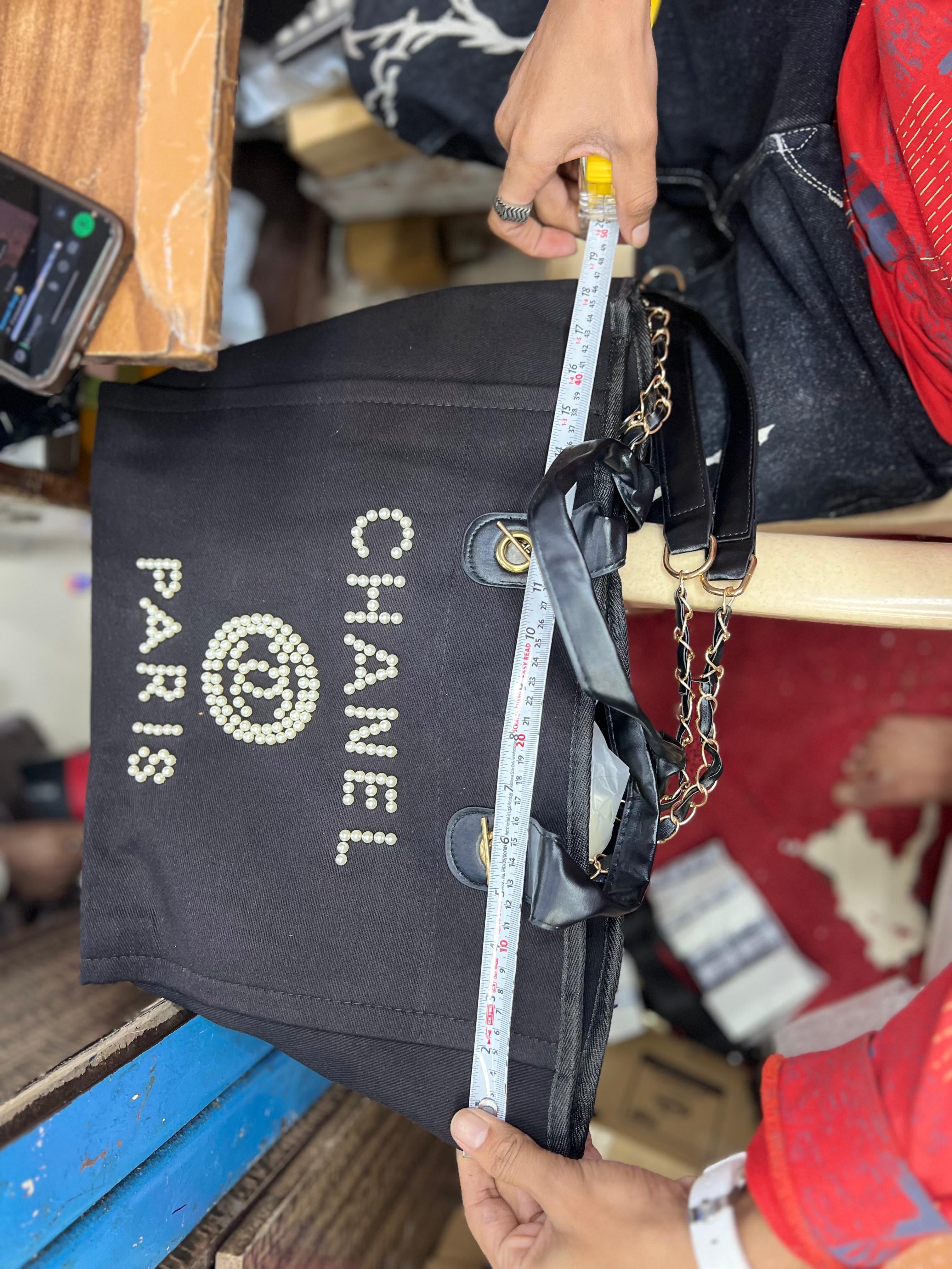 Chanel Deauville Large Size Tote Bag