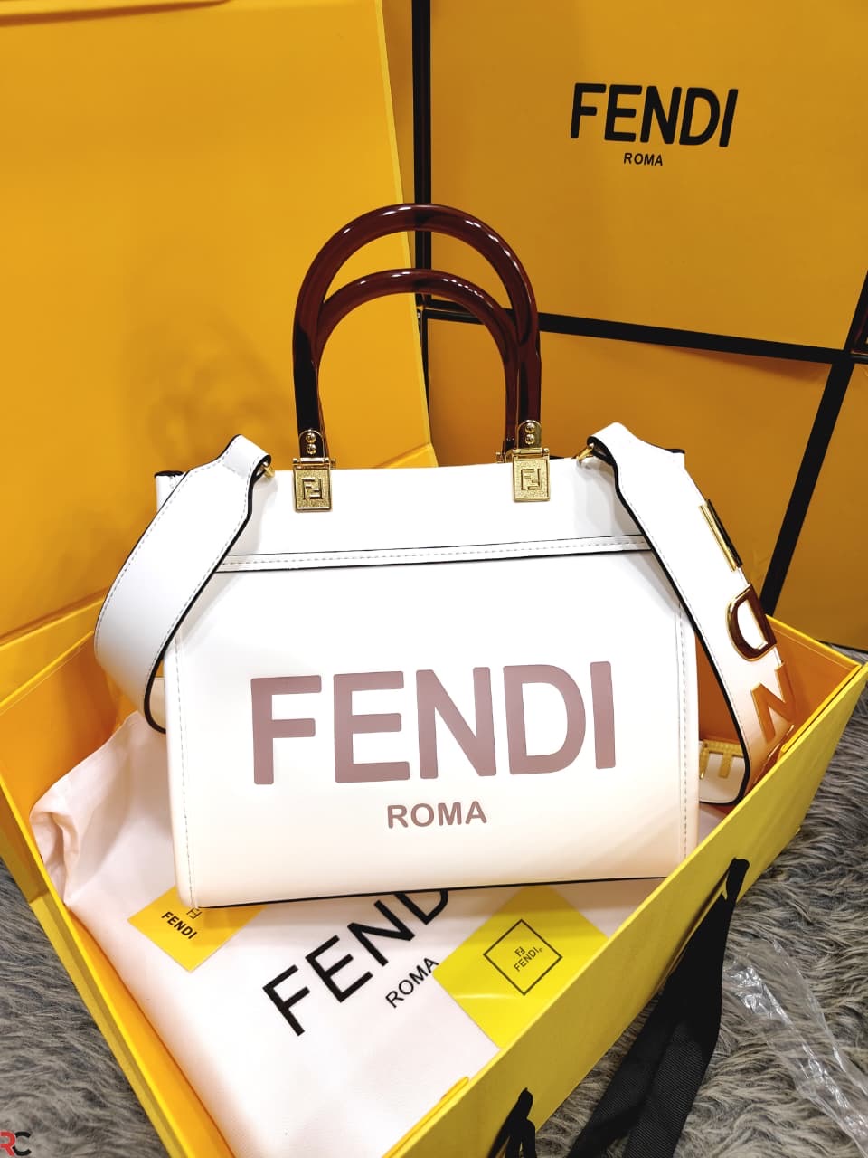 Fendi Small Sunshine Tote Bag