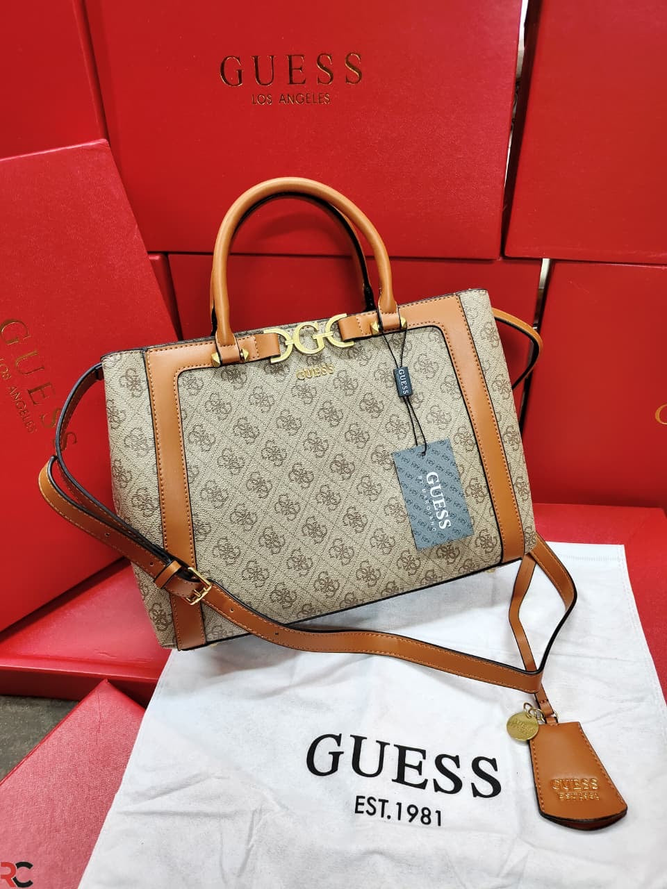 Guess Dagan Satchel