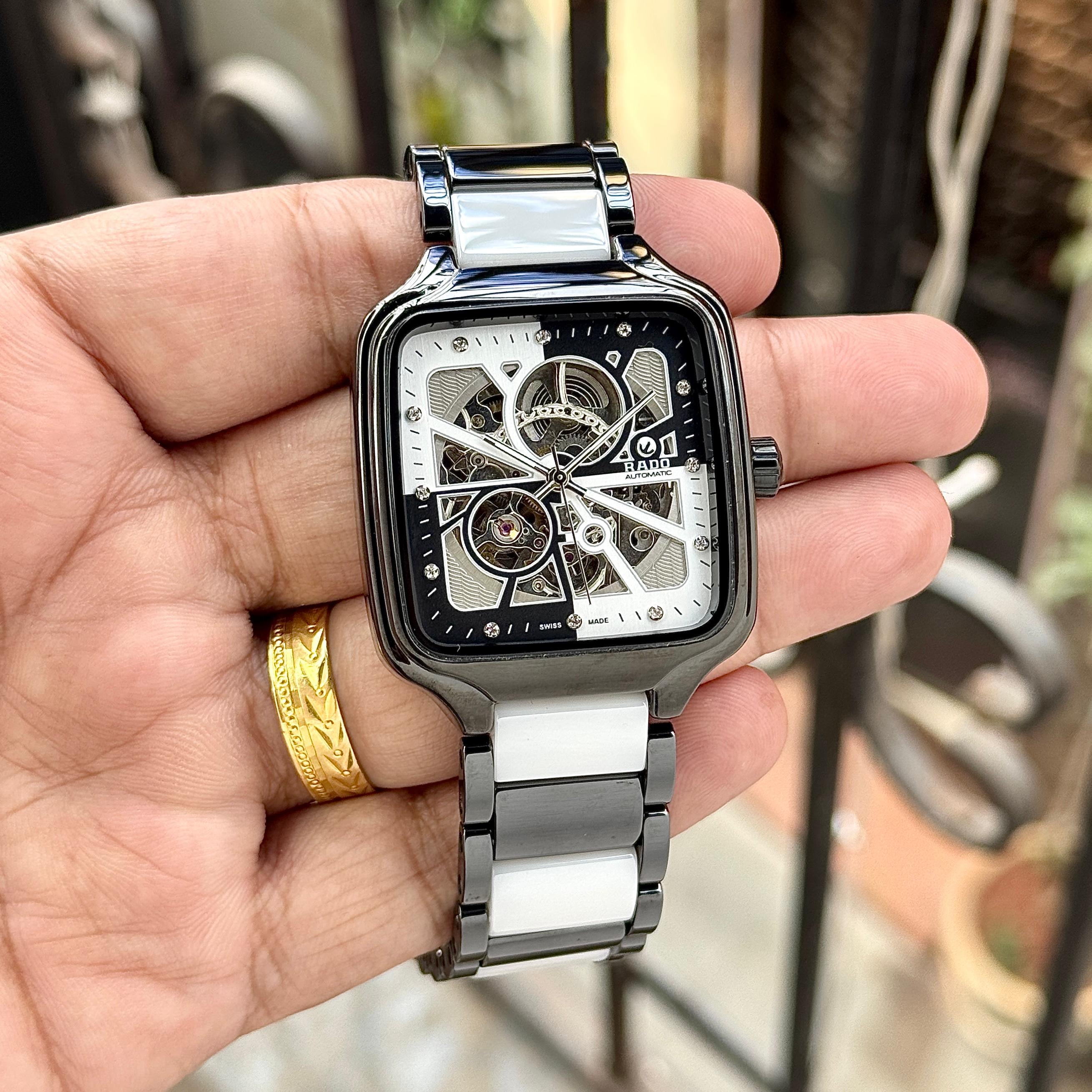 Rado True Square Automatic Open Heart Diamonds Edition