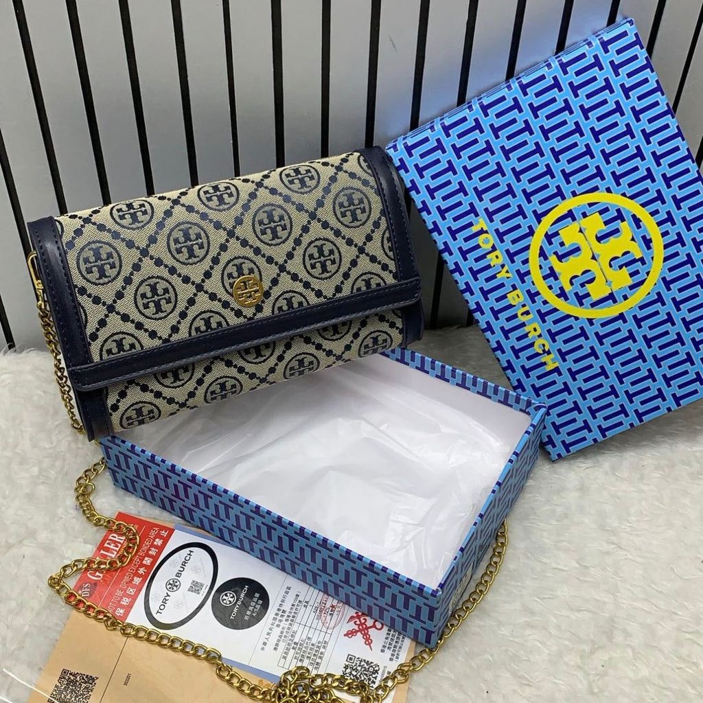 Tory Burch Monogram Jacquard Crossbody