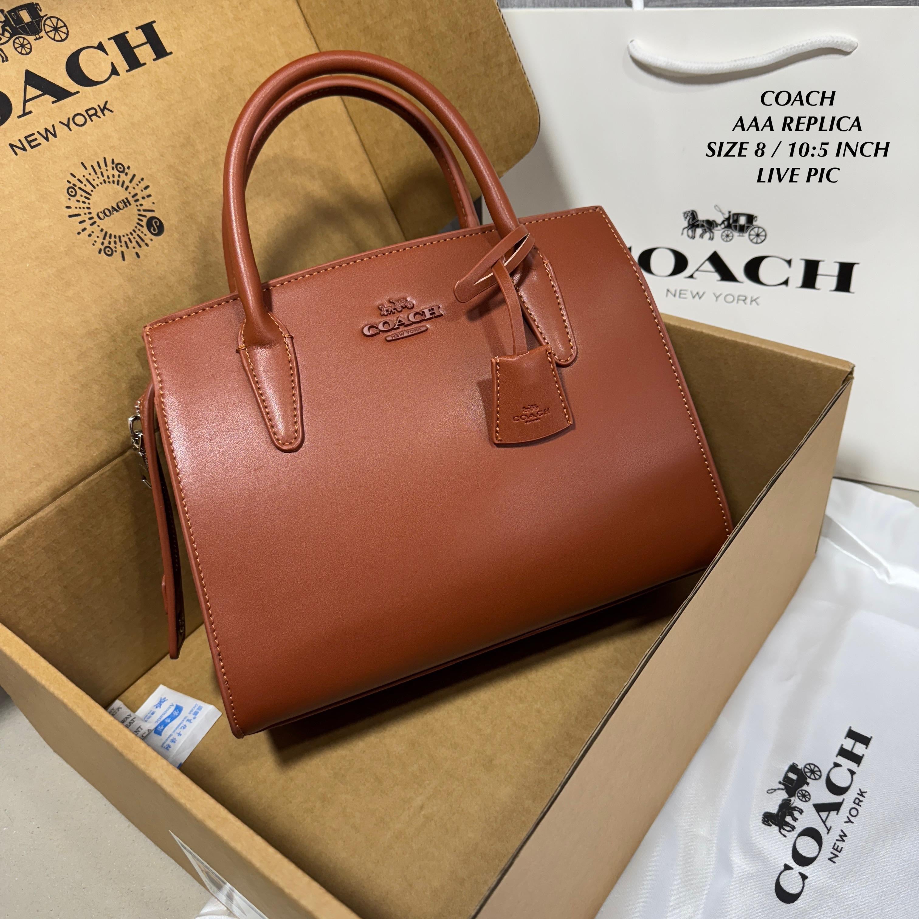 Coach Andrea Carryall Shoulder Bag