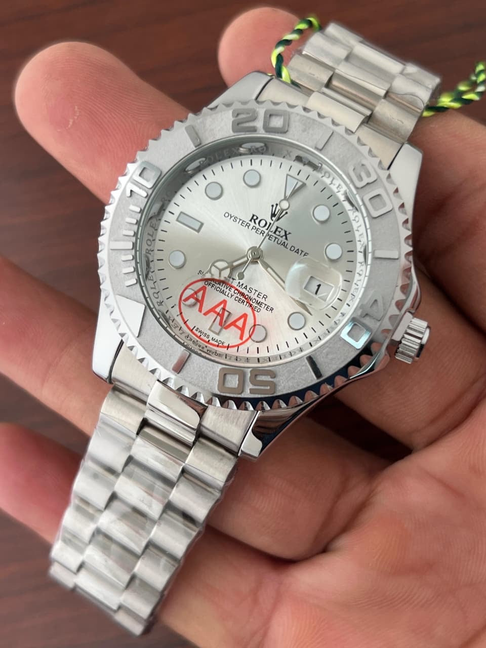 Rolex GMT II Ever gold silver