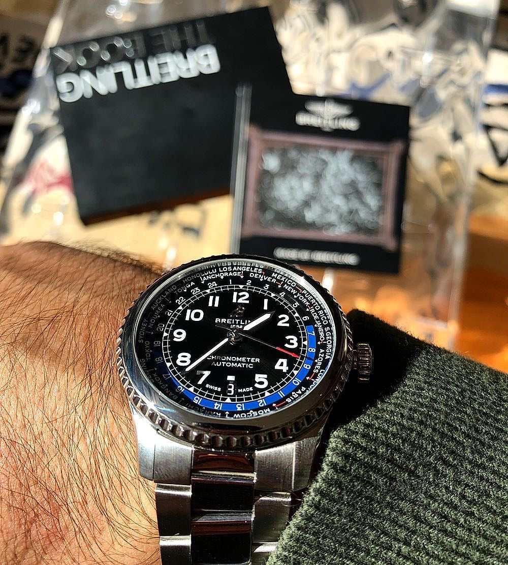 Breitling Aviator 8 B35 Automatic Unitime 43