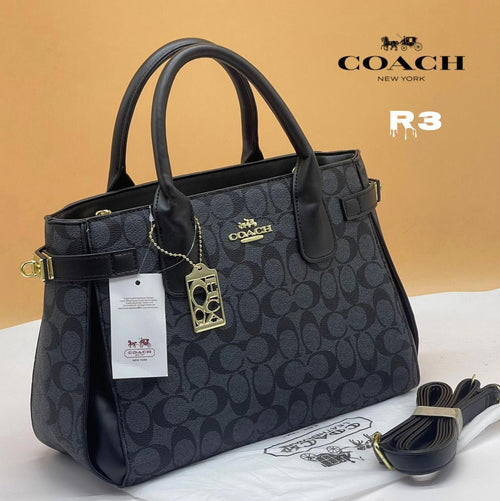Coach Signature Canvas Tote Bag