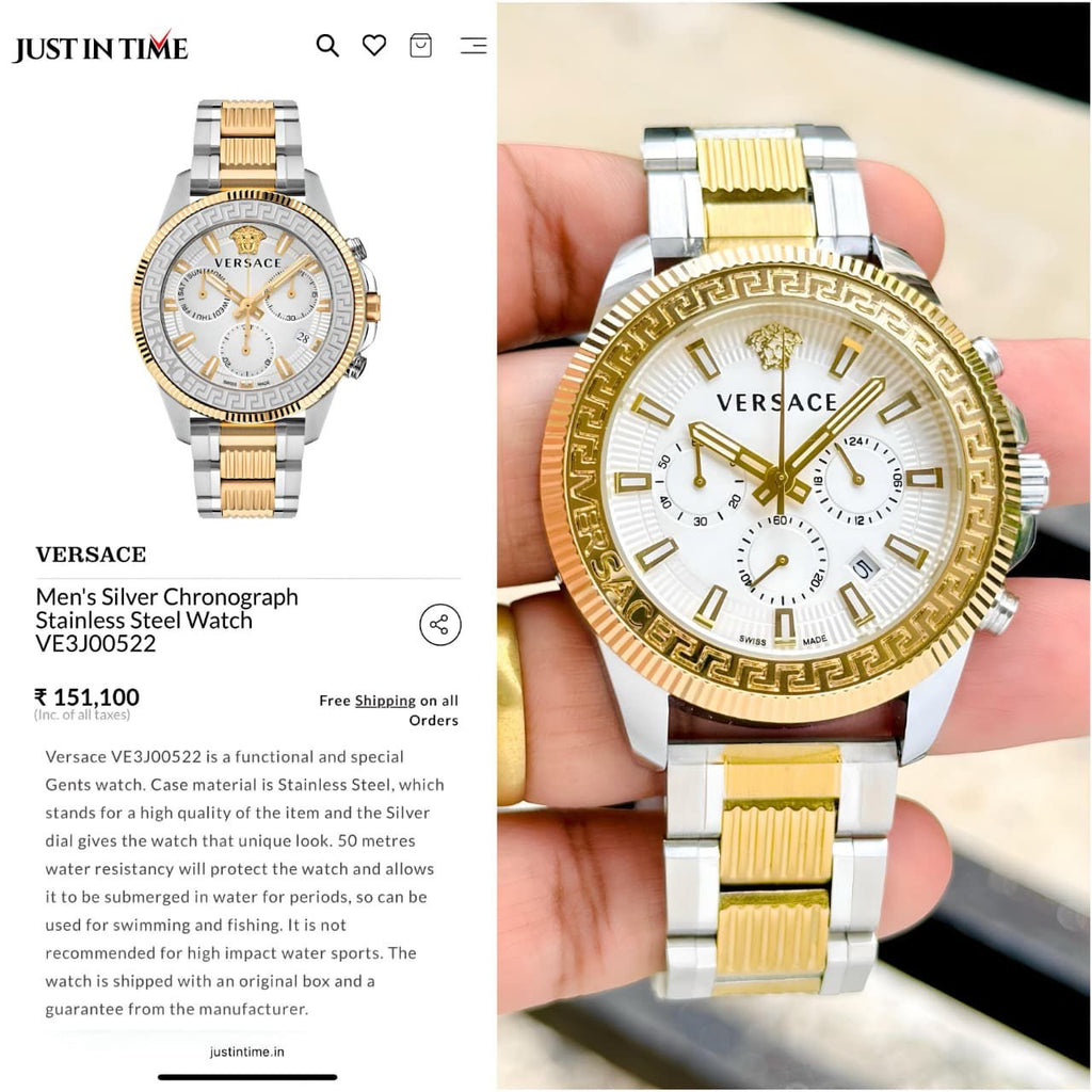 Versace Greca Chronograph
