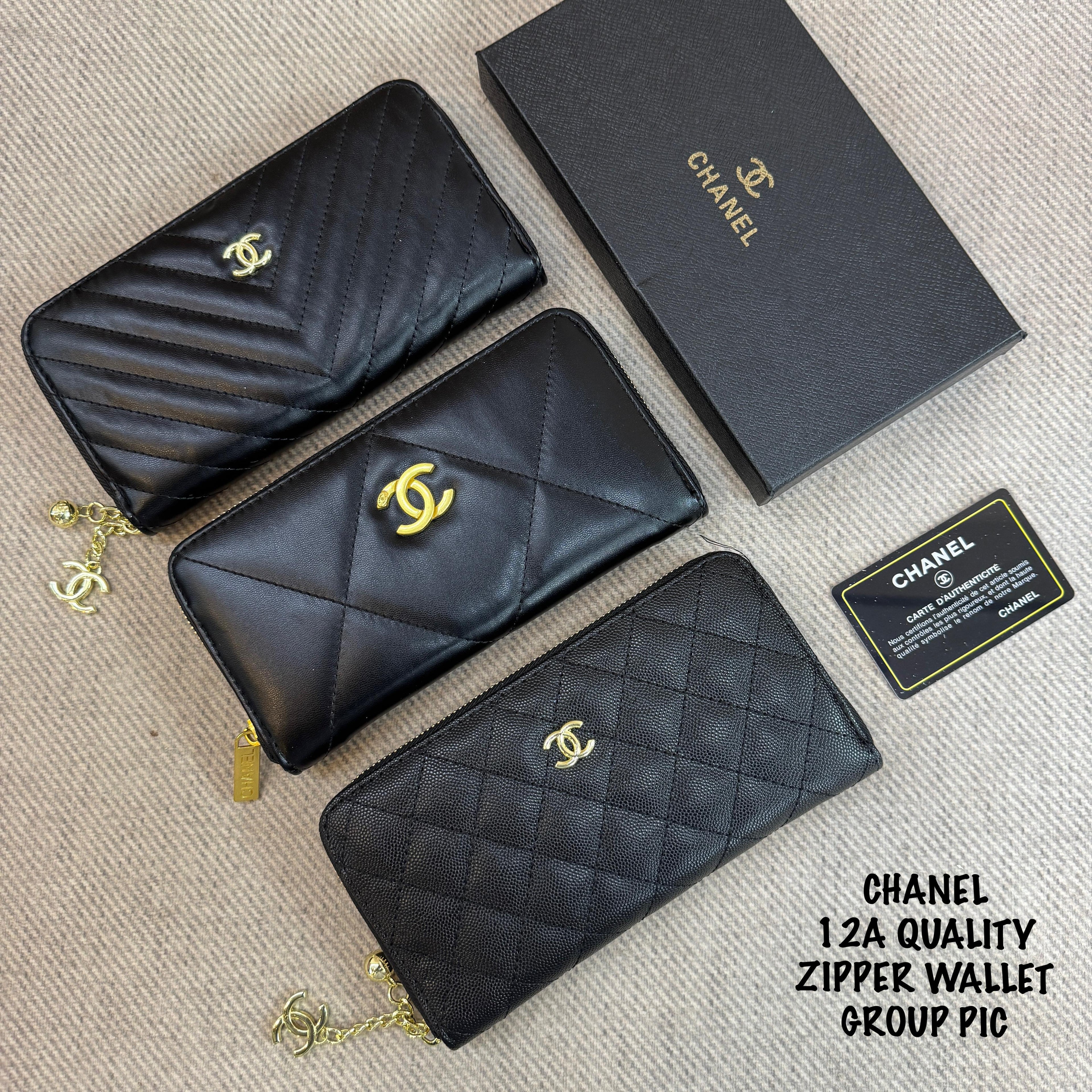 Chanel Zipper Wallet