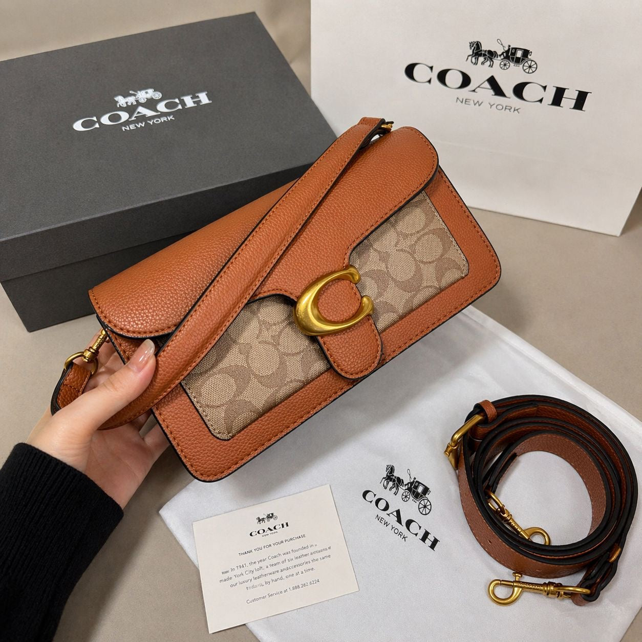 Coach Tabby Signature Bag