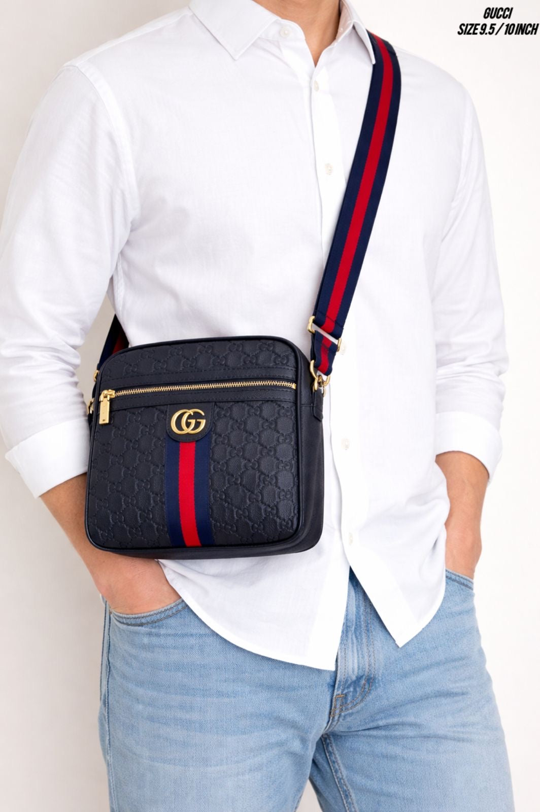 Gucci GG Supreme Ophidia Sling Bag