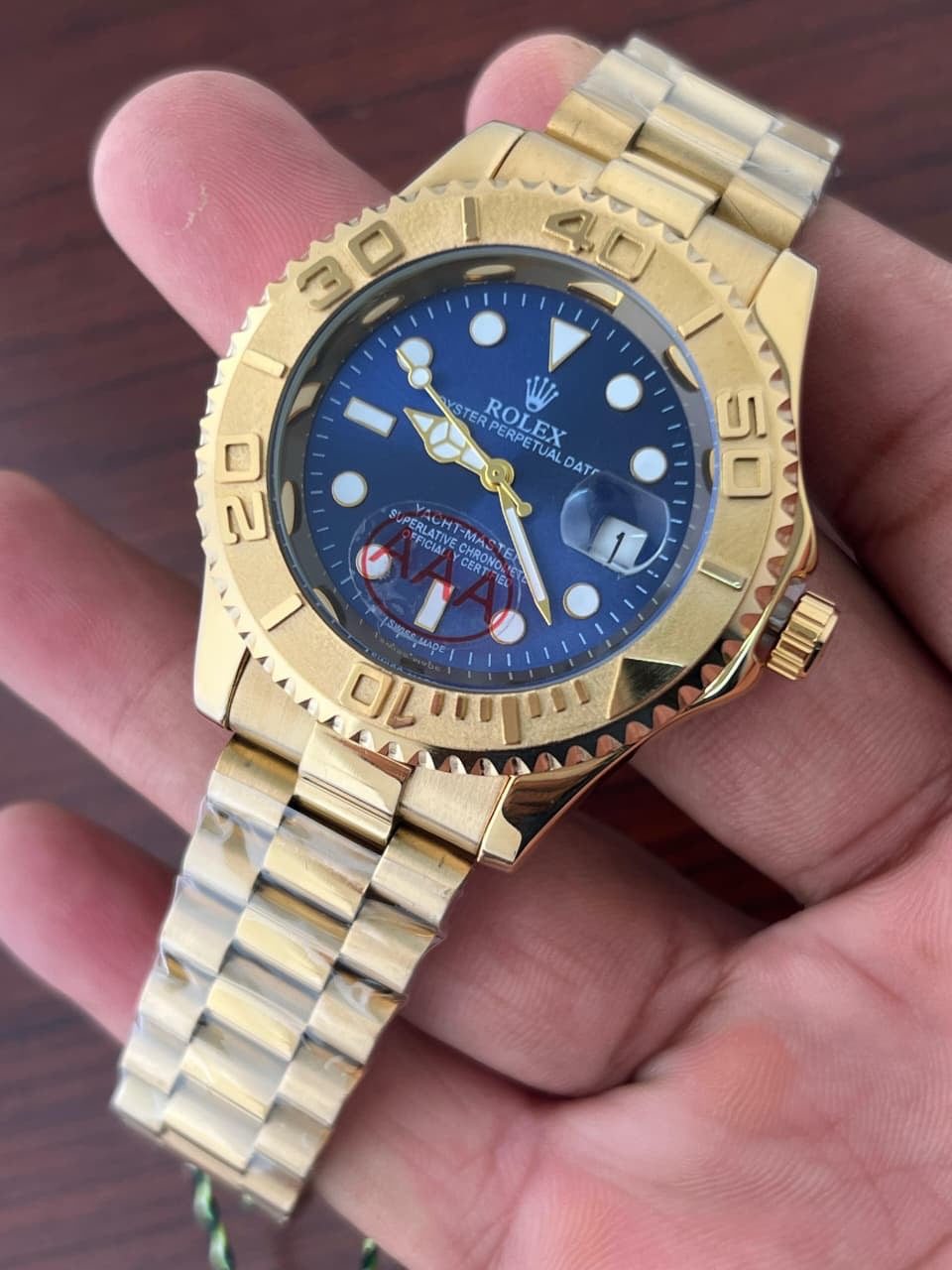 Rolex GMT II Ever gold silver