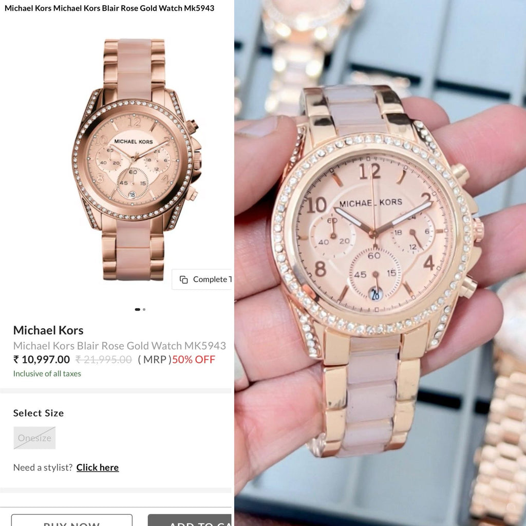 Michael Kors Blair Ceramic Chronograph