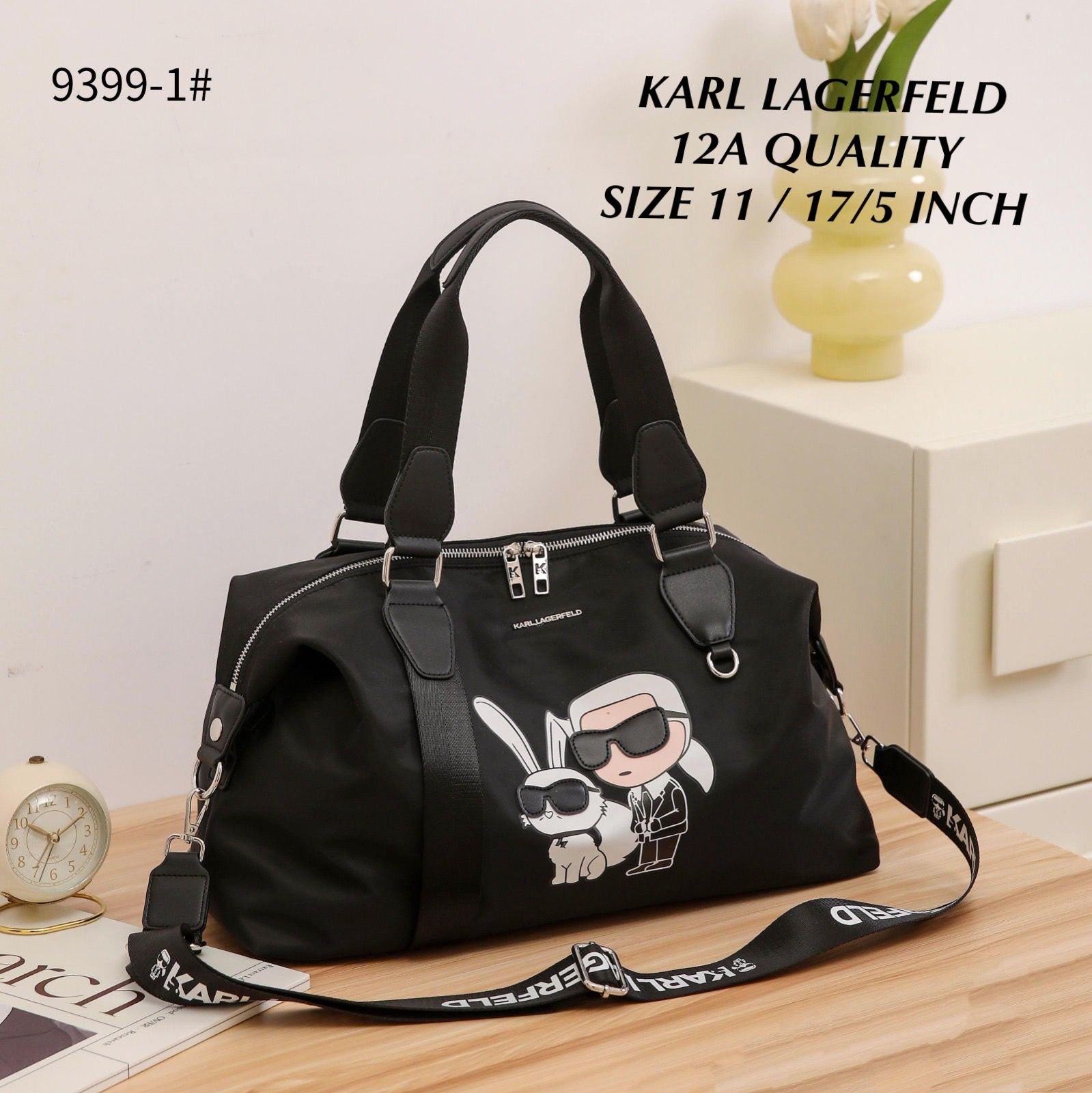 Karl Lagerfeld Unisex Duffel Bag
