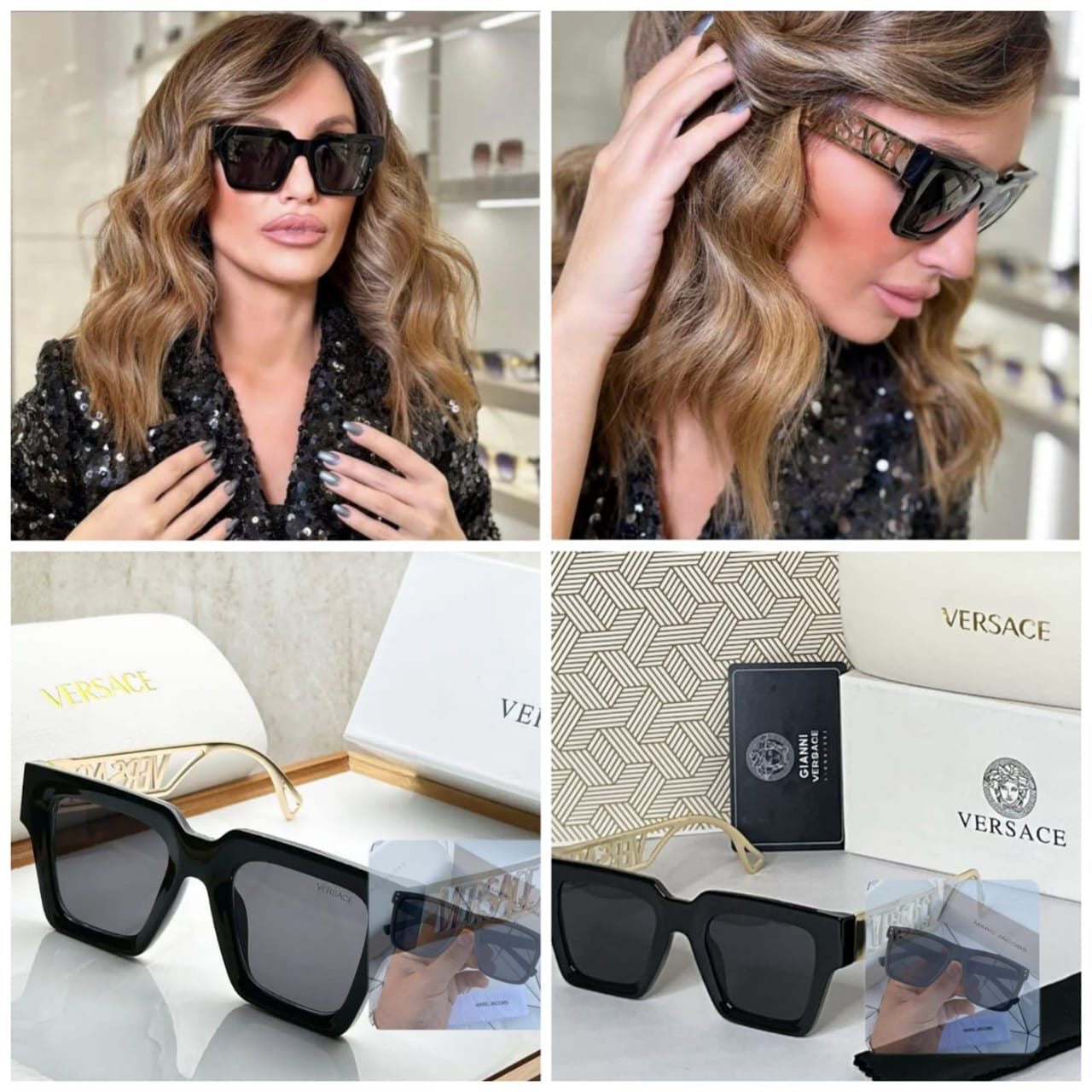Versace Unisex Sunglasses