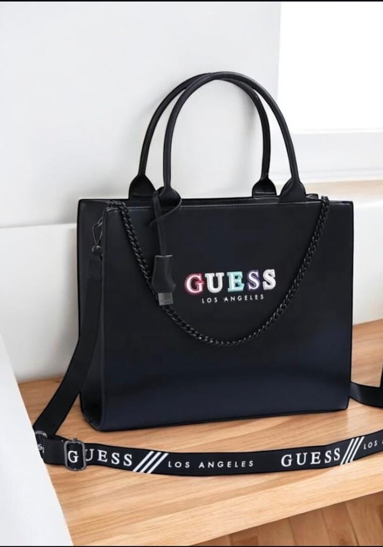 Guess Softy Leather Jumbo Tote Bag