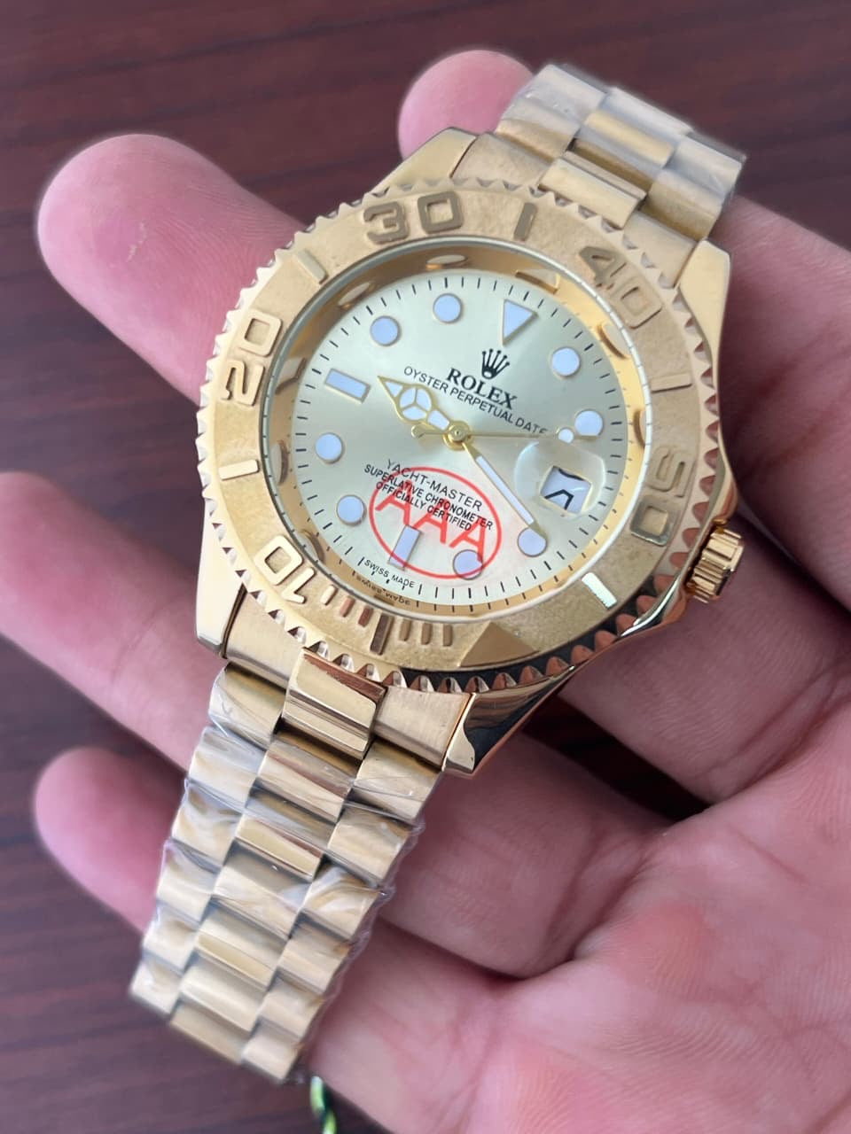Rolex GMT II Ever gold silver