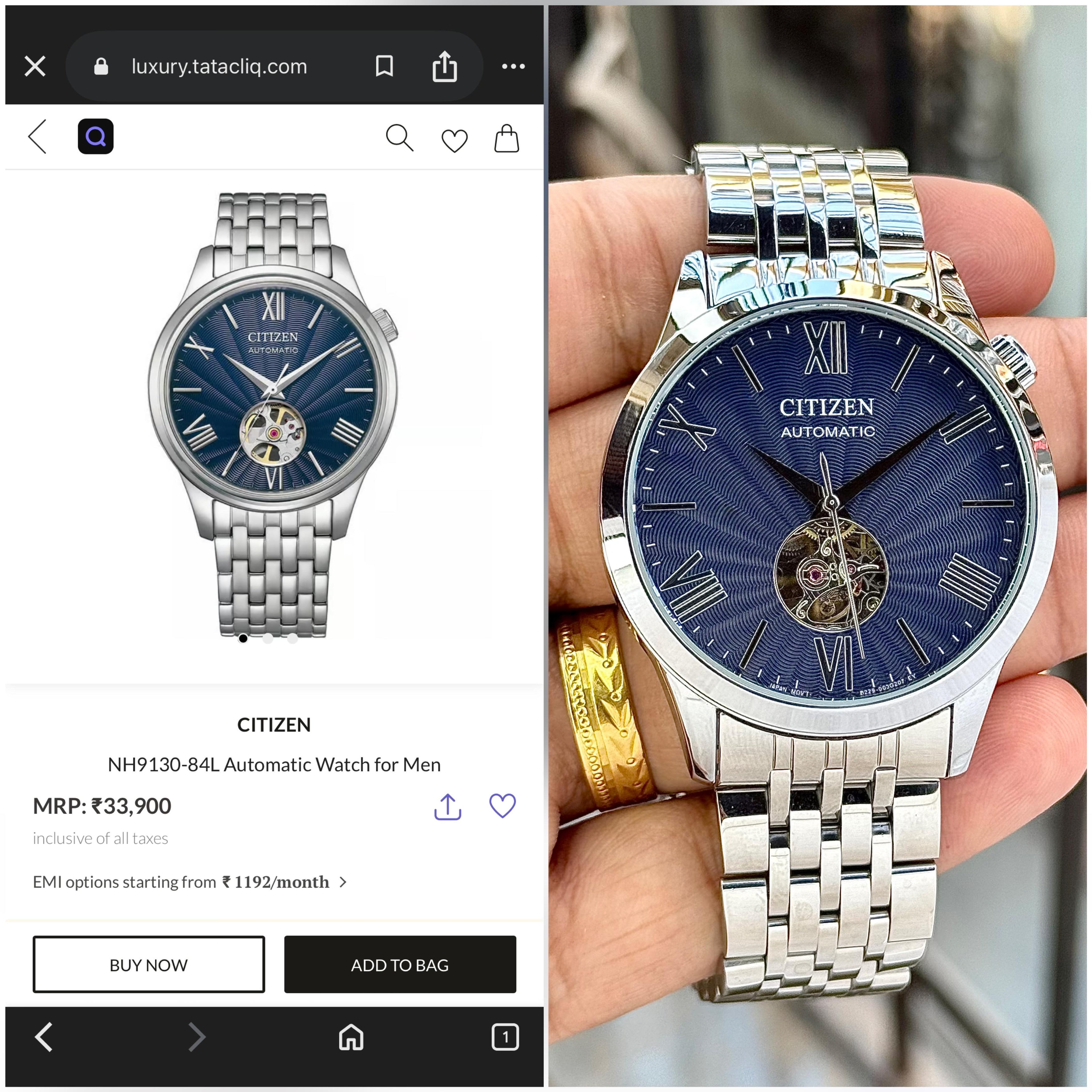 Citizen Automatic Open Heart Series