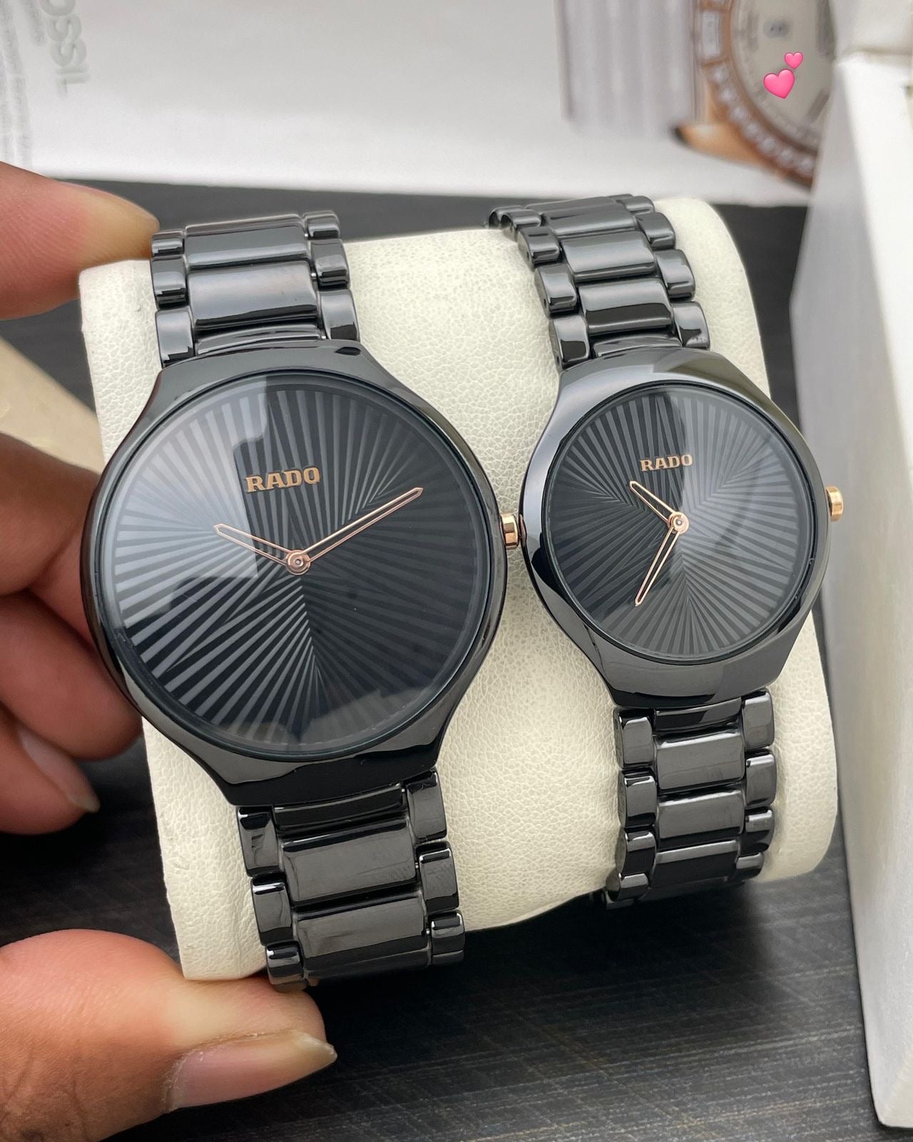 Rado True Round Thinline Couple Watch