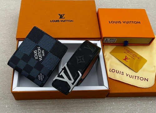 Louis Vuitton Wallet & Belt Combo