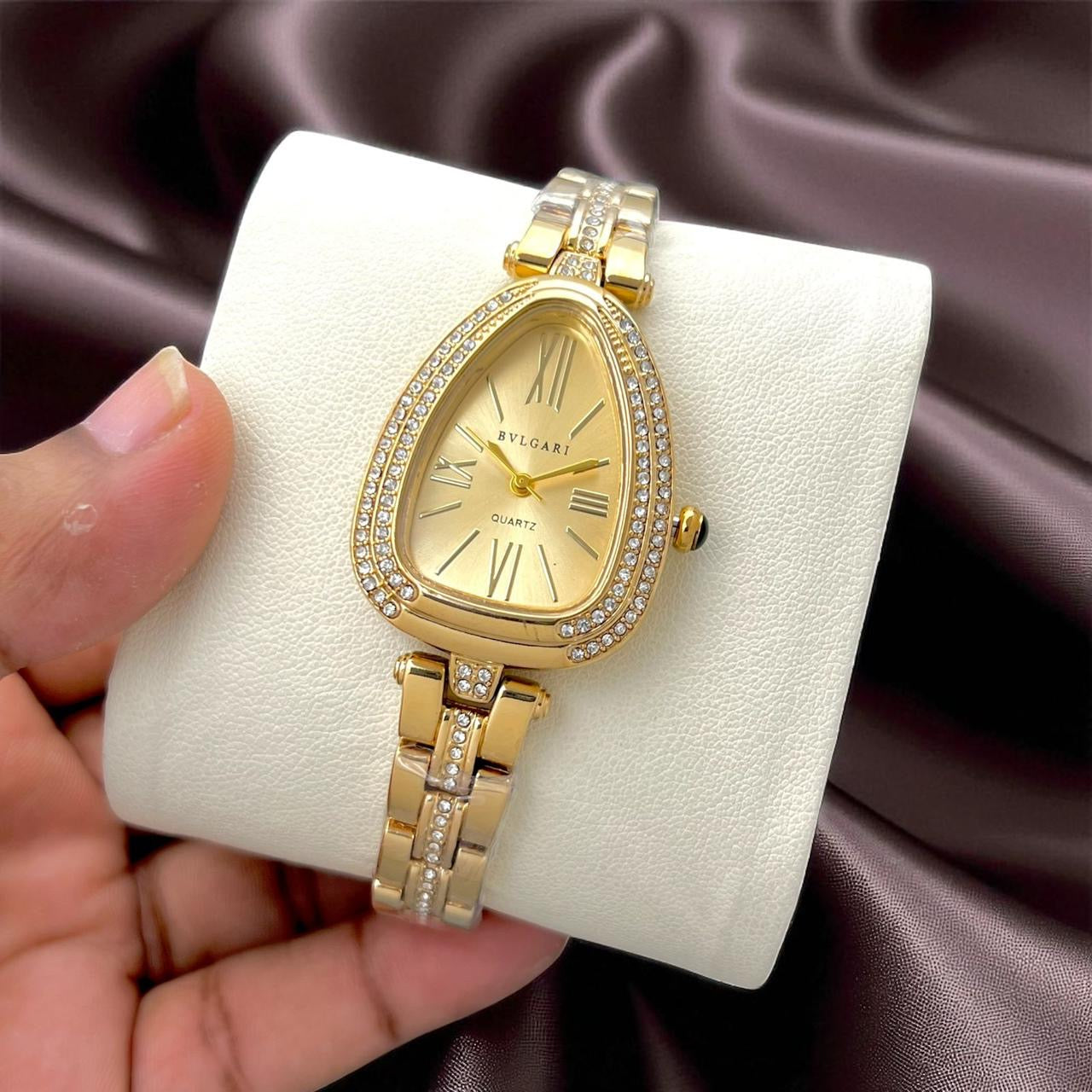 Bvlgari Diamond Bezel