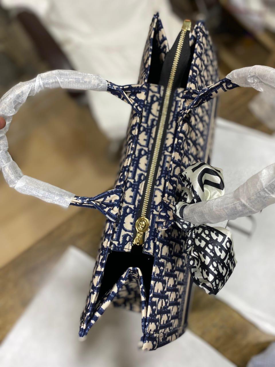 Christian Dior Book Tote Bag