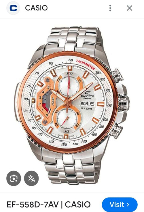 Casio Edifice 558