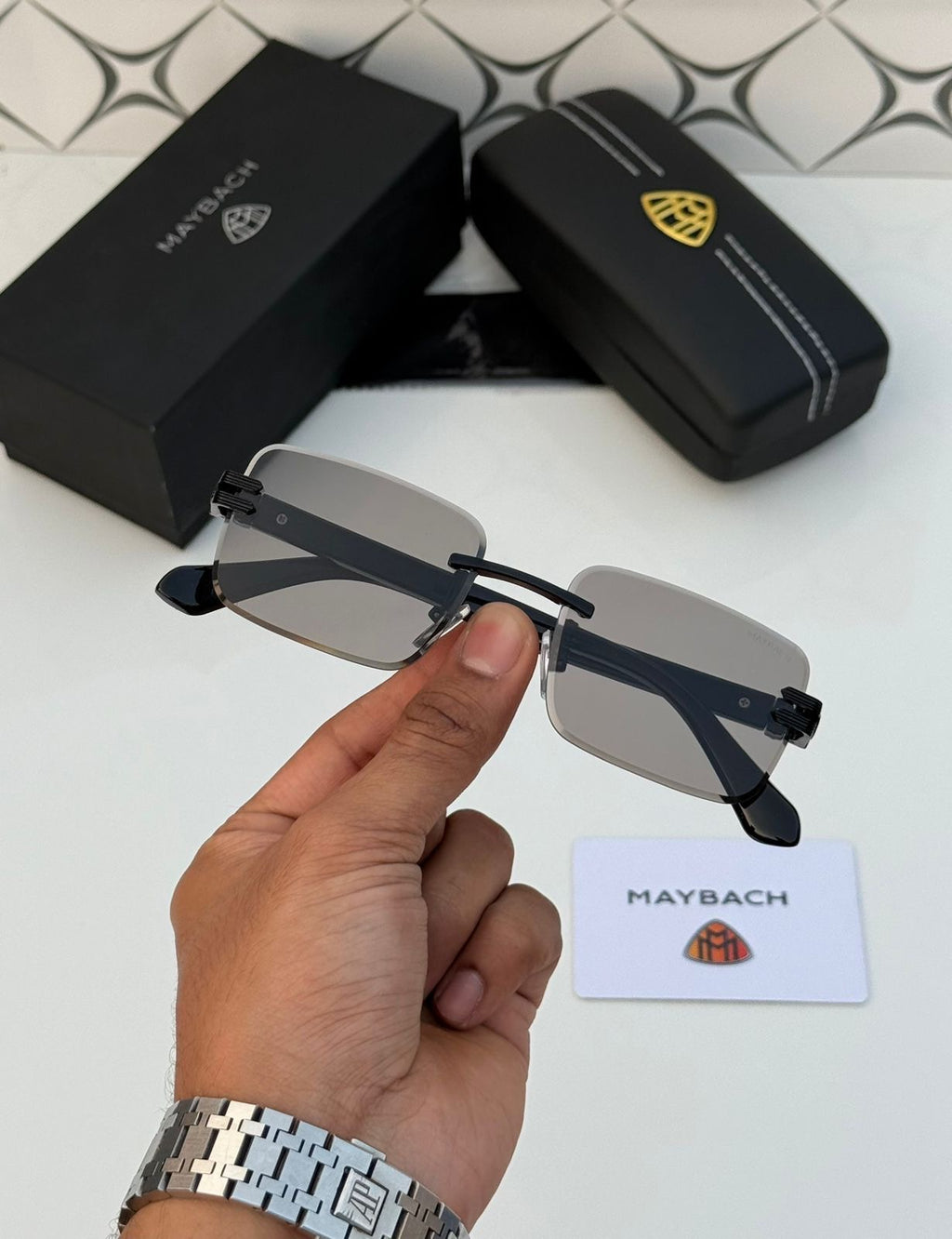 Maybach Unisex Sunglasses