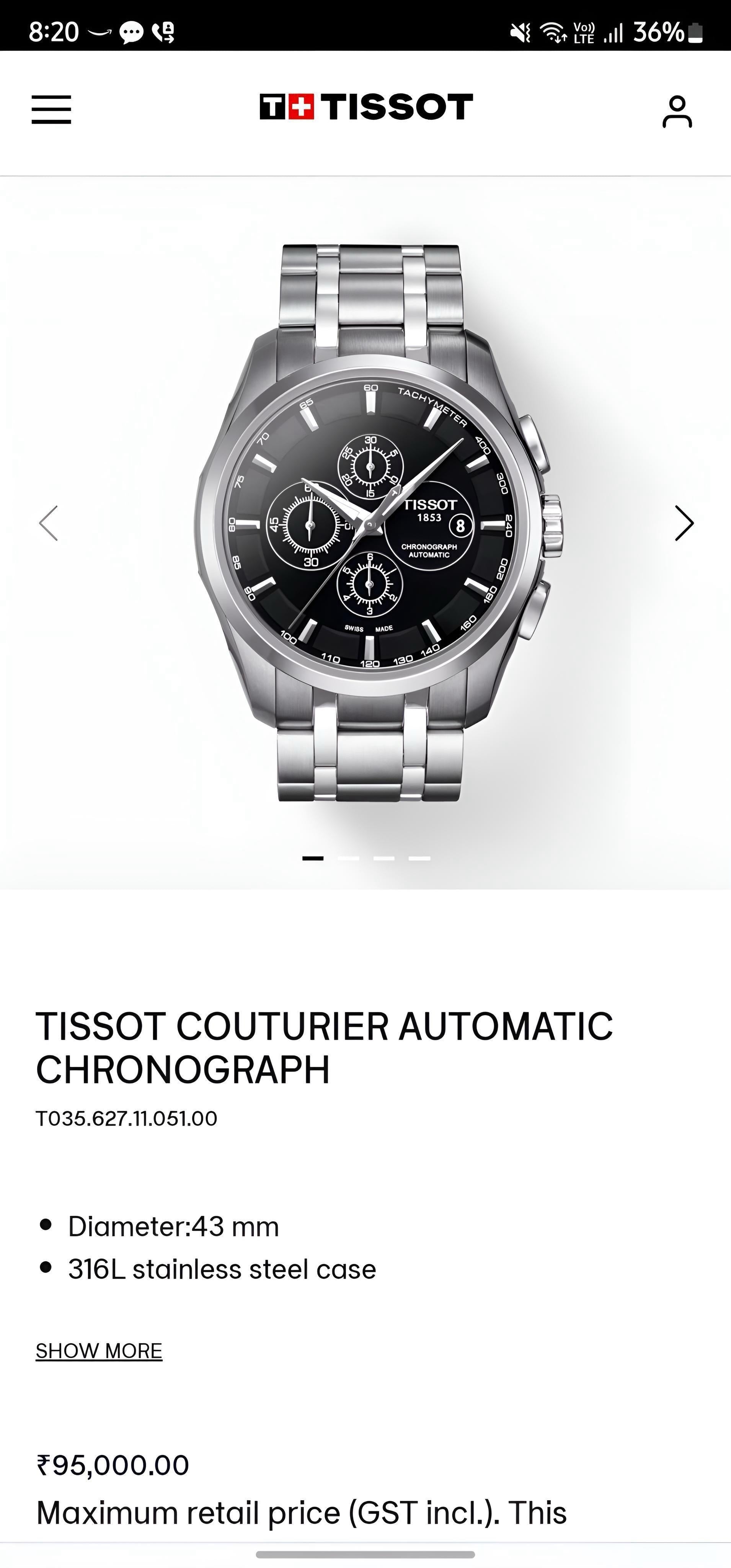 Tissot Chronograph