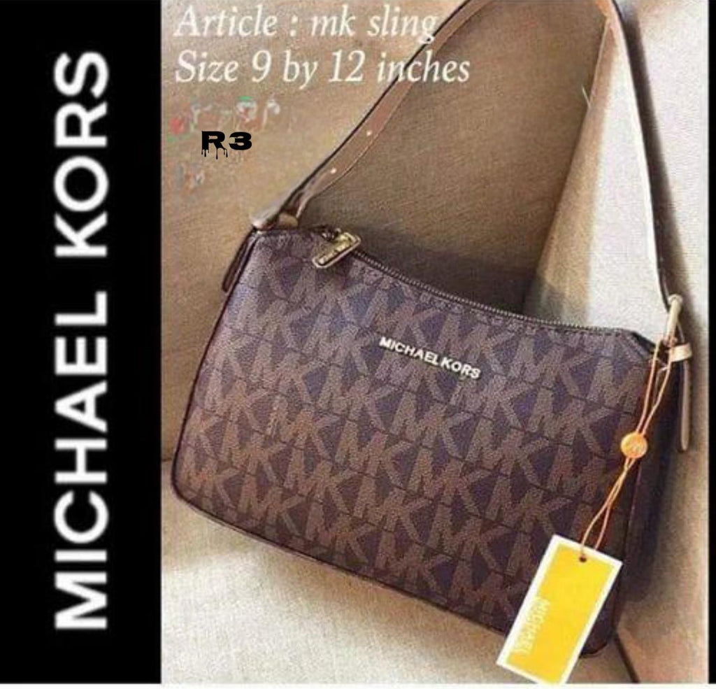 Michael Kors Big Font MK Sling Bag