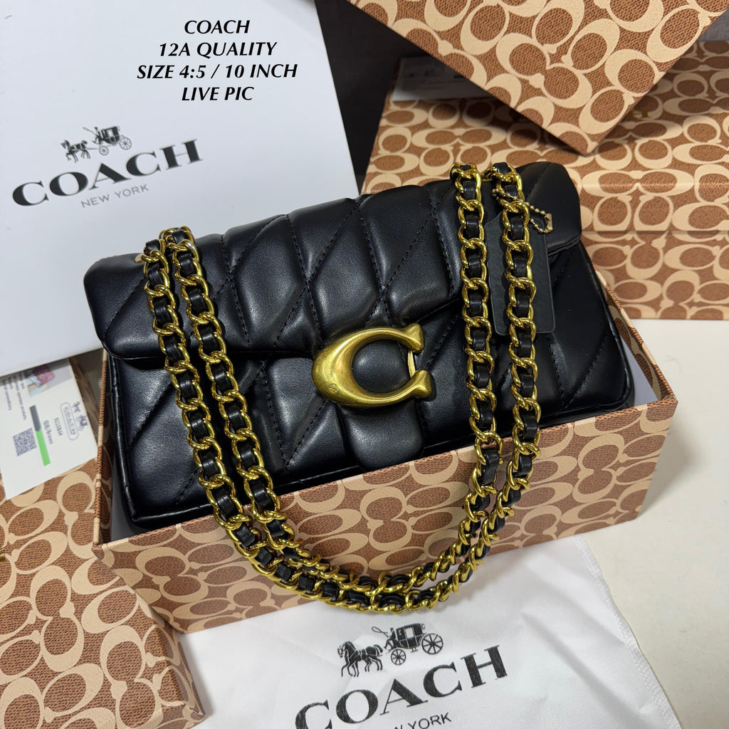 Coach Quilted Tabby Shoulder Bag
