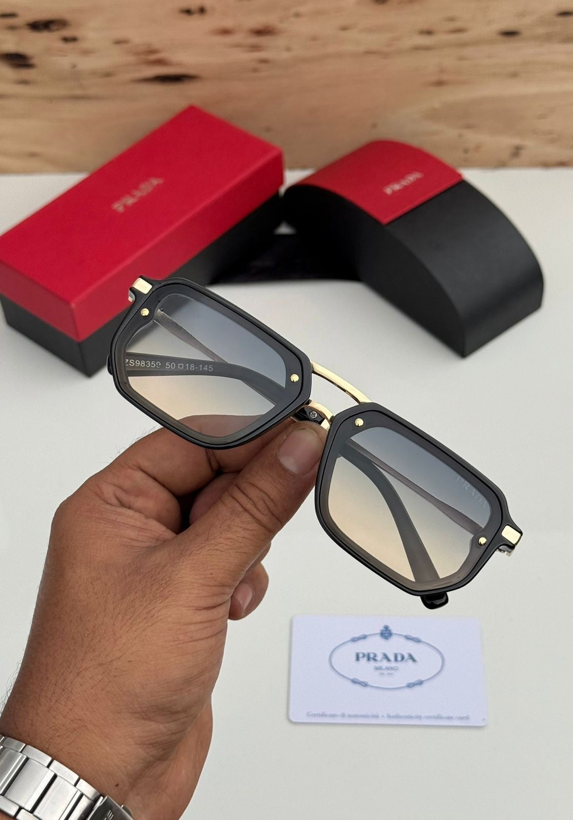 Prada Unisex Sunglasses