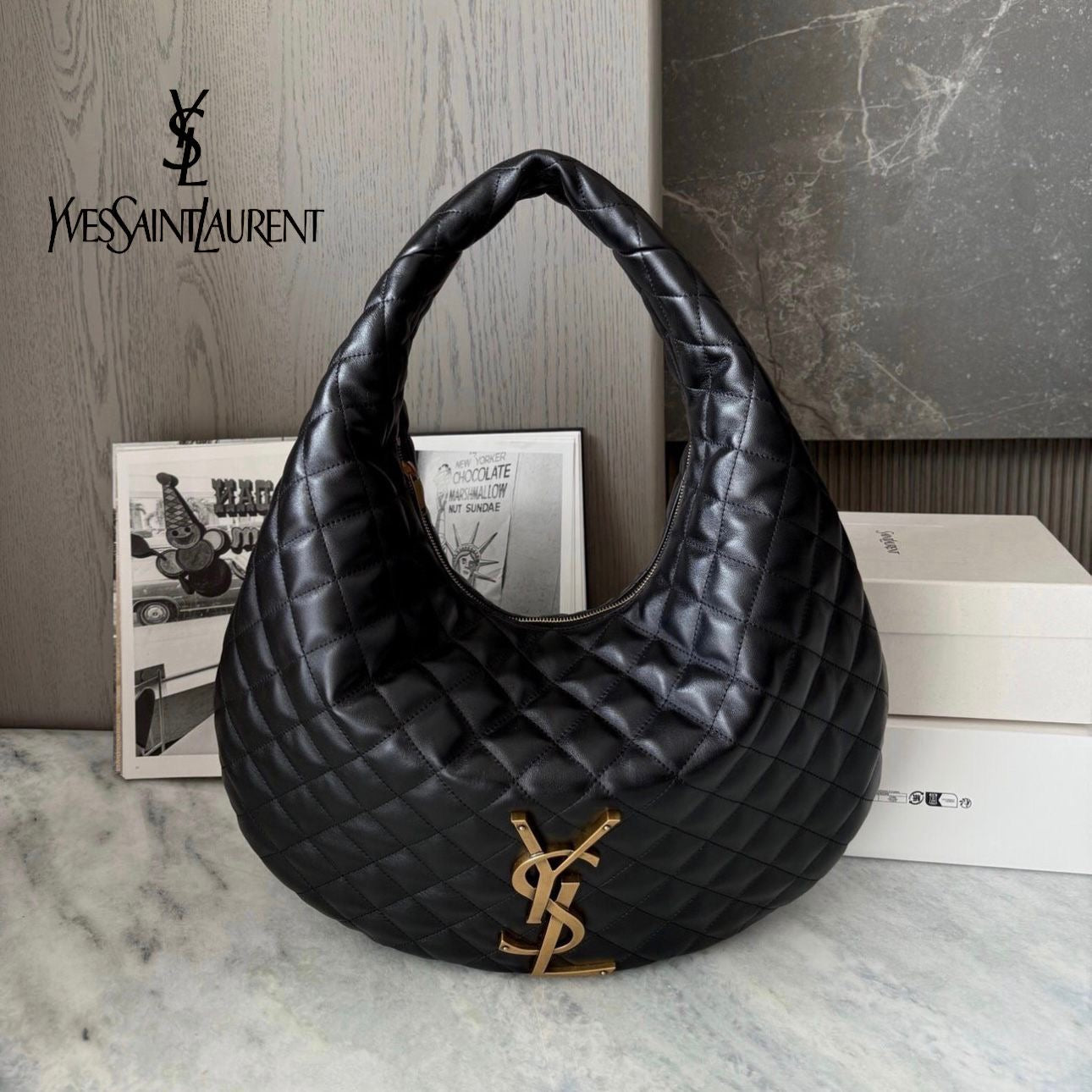 Ysl Nappa Leather
