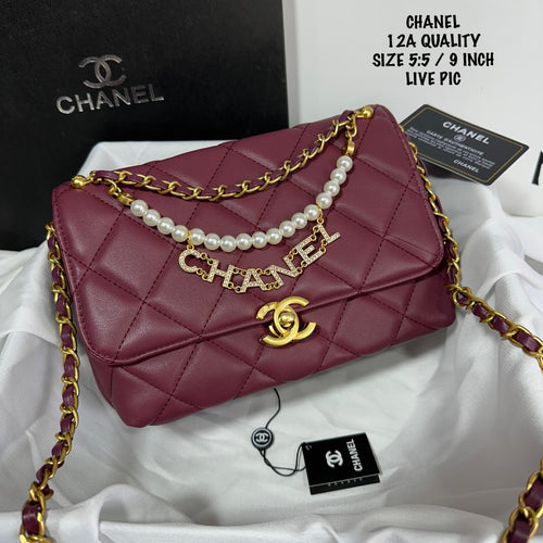 Chanel Pearl Mini Twist Flap Bag