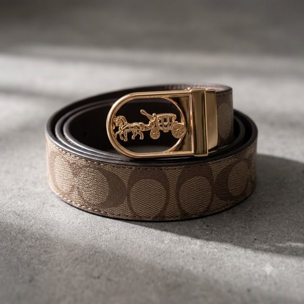 Coach Leather Belt